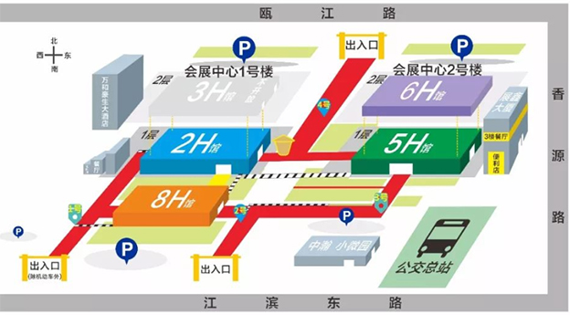 溫州家博會(huì)場(chǎng)館分布圖