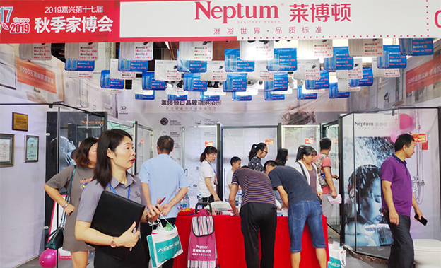 萊博頓參展2019秋季嘉興家博會,引領淋浴房新風尚