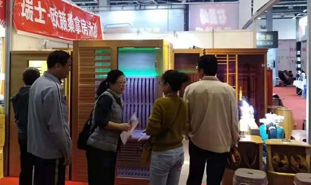 歐籟桑拿房亮相南昌華夏家博會 歐籟桑拿房亮相南昌華夏家博會