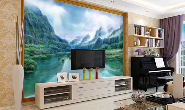 2020年電視背景墻裝修樣式/風(fēng)格/材質(zhì)/技巧