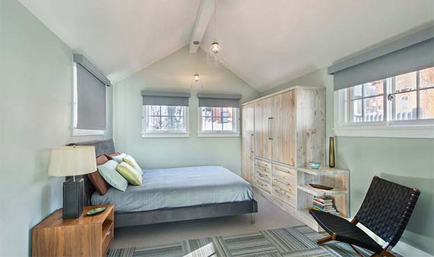 用冷色調(diào)搭配家居顏色來降溫