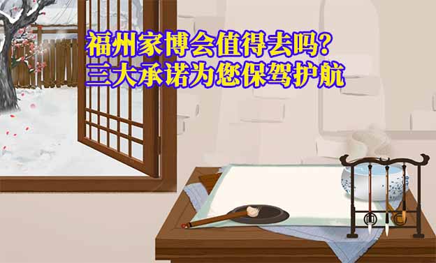 福州家博會(huì)值得去嗎？三大承諾為您保駕護(hù)航