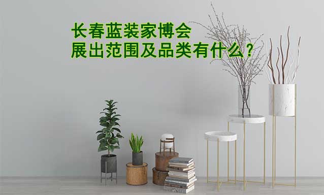 長春藍裝家博會展出范圍及品類有什么？