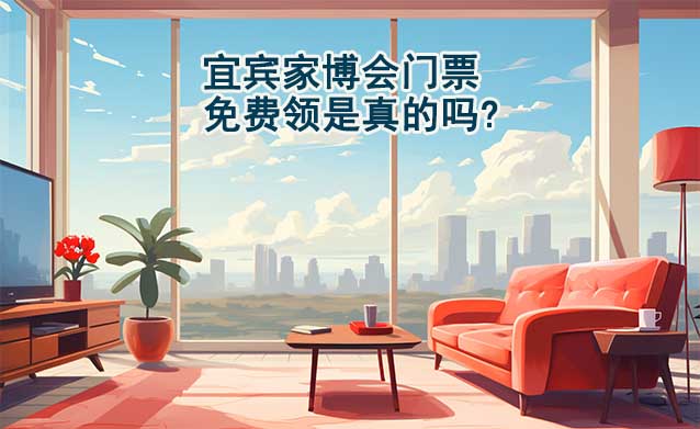 宜賓家博會(huì)門(mén)票免費(fèi)領(lǐng)是真的嗎?